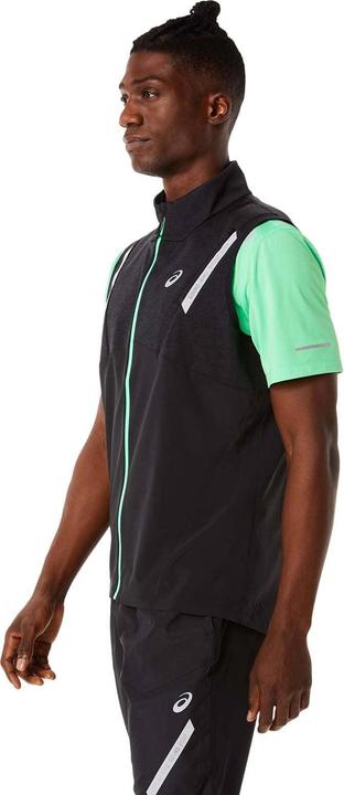 Productafbeelding ASICS Performance LITE-SHOW VEST Heren PERF.BLACK HEATHER/P. ZWART (S)