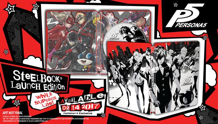 Produktbild Atlus Persona 5 (PS4, EN)