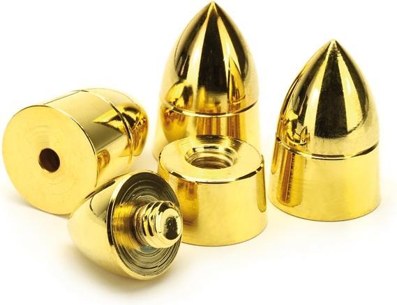 Produktbild Dynavox SubWatt Geräte und Boxenfüsse 4er Set Messing (Audio Switch)