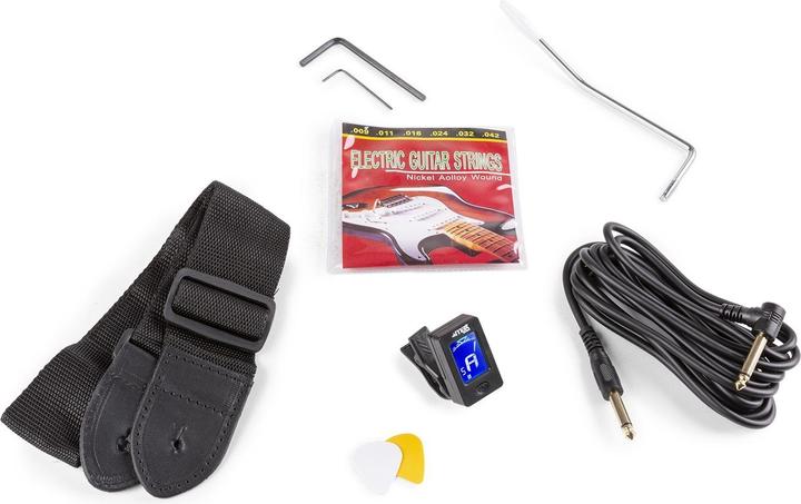 Immagine prodotto Max GigKit Rosso (Chitarra elettrica, Tiglio, Legno)