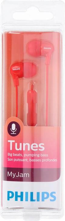 Produktbild Philips In-Ear-Kopfhörer SHE3555 Rot (keine Geräuschunterdrückung, Kabelgebunden)