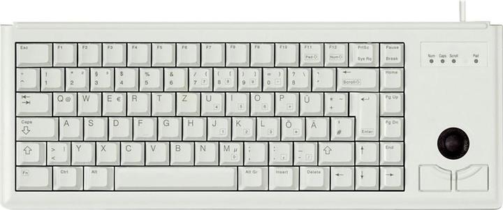 Produktbild CHERRY Compact keyboard with trackball USB EU (Eng. Int., Kabelgebunden)