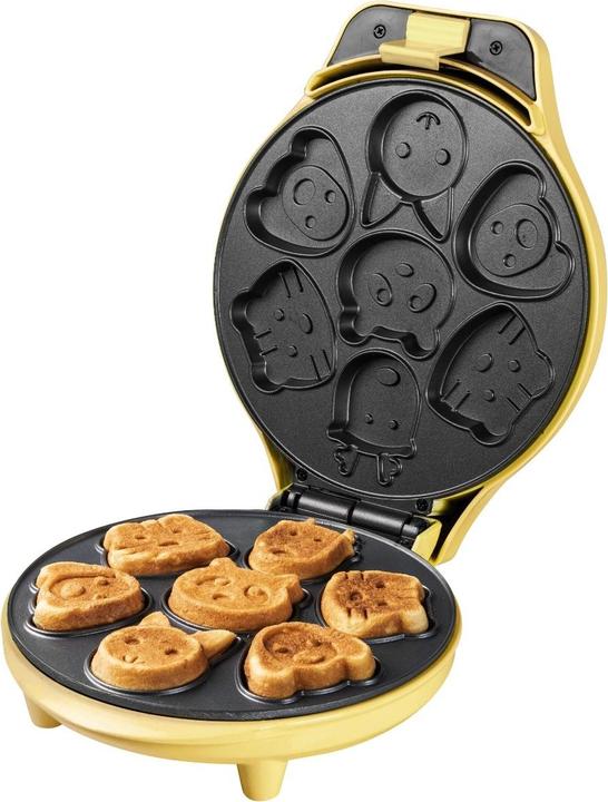 Actual product image Bestron Best waffle iron animals AAW700V 700W ye