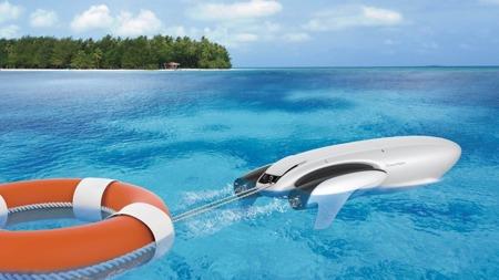 Actual product image PowerVision PowerDolphin Wizard, with remote control and fishing function (120 min, 2100 g, 12 Mpx)