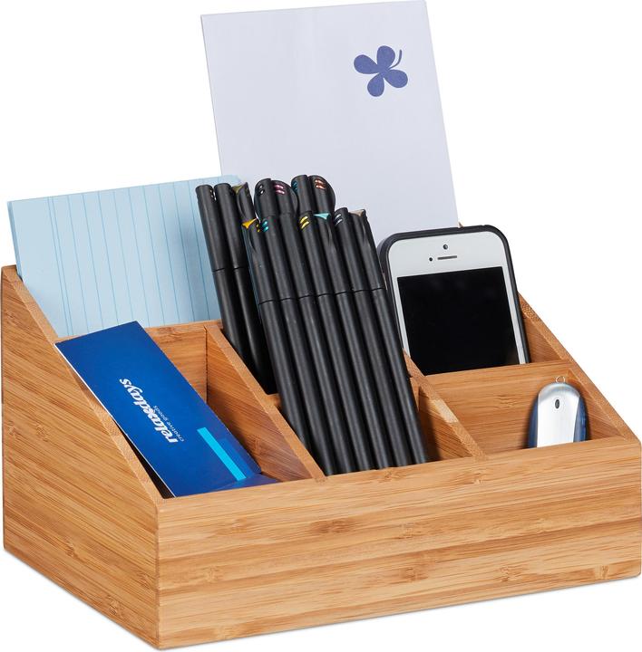 Immagine prodotto Relaxdays Organizer Scrivania 6 Scomparti