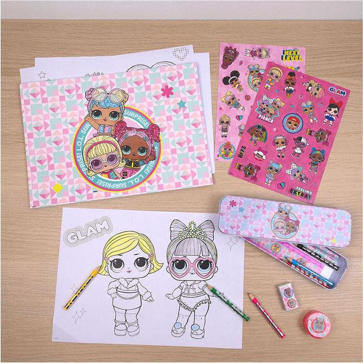 Immagine prodotto Undercover Borsa in PVC Motivo LOL Surprise multicolore (Multicolore)