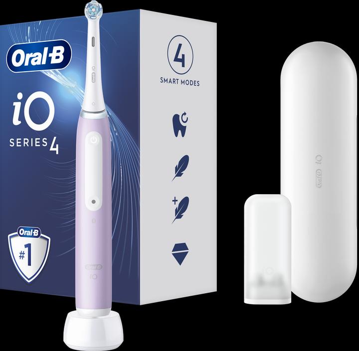 Image du produit Oral-B Braun iOG4.1A6.1DK iO4 Elektrinis Dantų Šepetėlis Lavender (Brosse à dents oscillo-rotative)