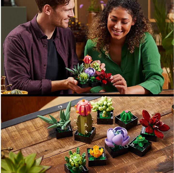 Actual product image LEGO Succulents (10309, LEGO Botanical, LEGO Rare Sets)