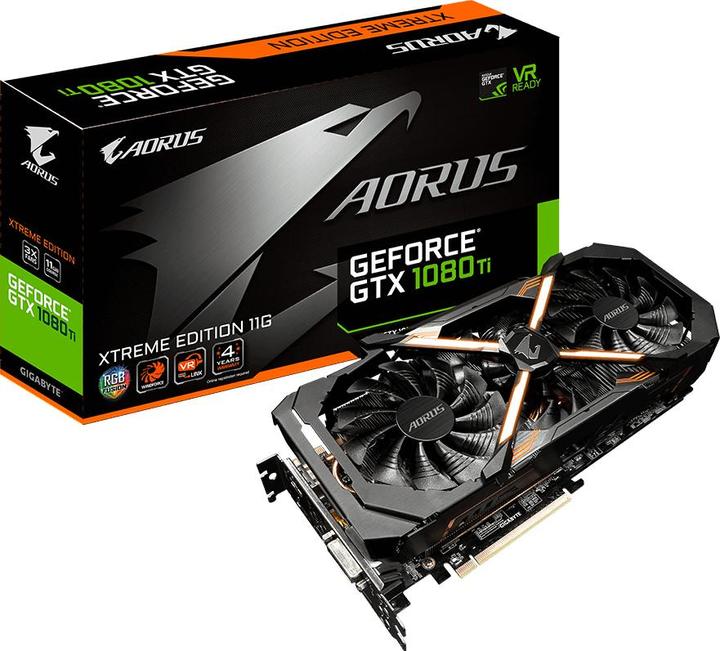 Produktbild Gigabyte GeForce GTX 1080 Ti Aorus Xtreme Edition (11 GB)