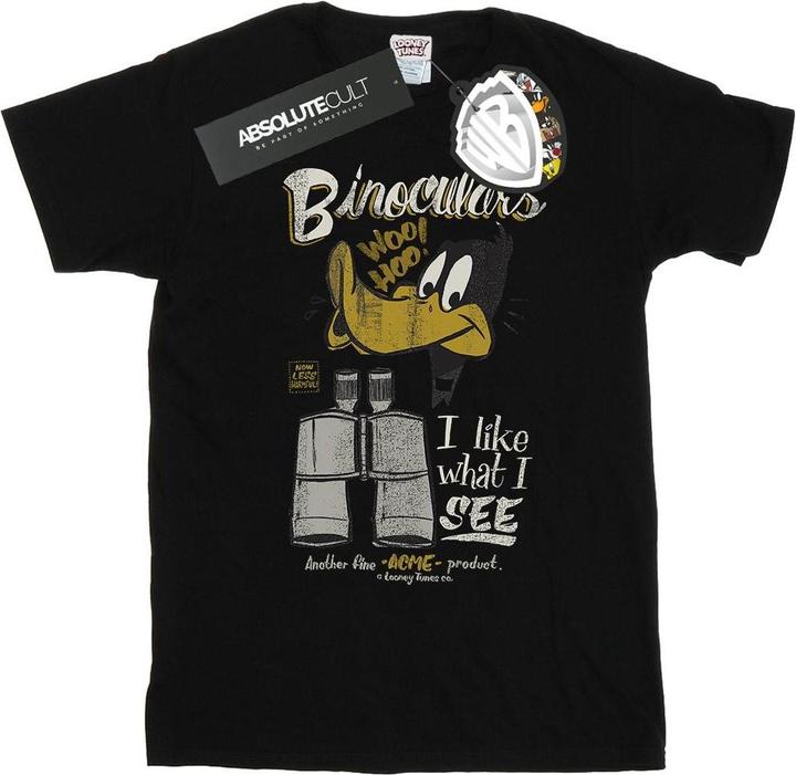 Actual product image Looney Tunes Boys Daffy Duck Binoculars T-Shirt (128)
