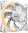 Actual product image be quiet! Lüfter 140*140*25 Light Wings PWM Reverse White (140 mm, 1 x)