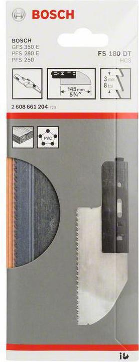 Produktbild Bosch Professional Zubehör Trennsägeblatt FS 180 DT HCS, 145 mm, 3 mm