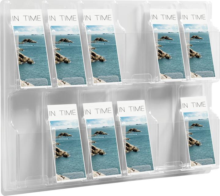 Actual product image Helit Wall display the clearly (A4)