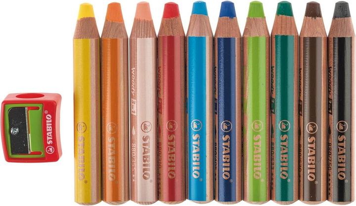 Immagine prodotto STABILO woody 3 in 1 (Multicolore, 10 x)