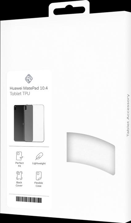 Produktbild Cazy Silikon Hülle Kompatibel mit Huawei MatePad 10.4 - Soft TPU Schutz - Transparant (Huawei MatePad 10.4)