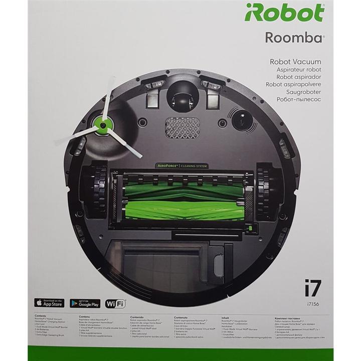 Image du produit iRobot Roomba i7 i7156 Aspirateur-robot, argenté (Robot vacuum)