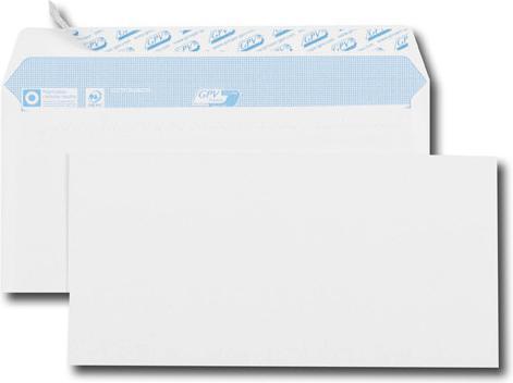 Immagine prodotto GPV Buste, DL, 110 x 220 mm, bianche, senza finestra (110 x 220 mm, 25 x)
