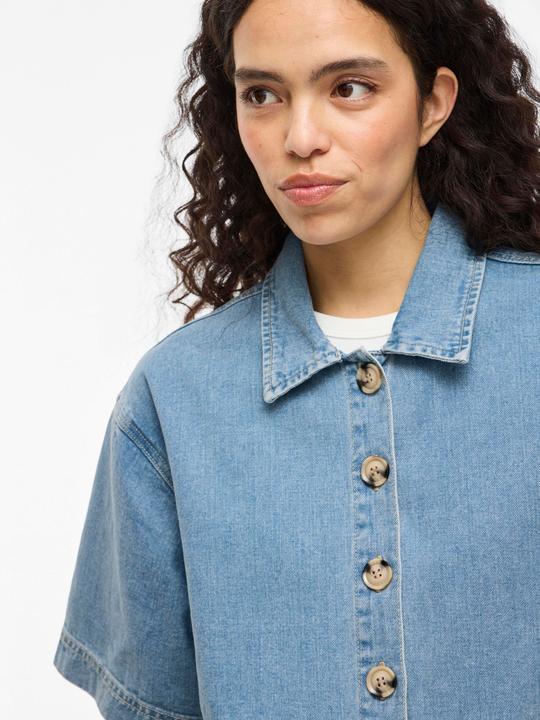 Produktbild Vila VIHIMLA Kurzärmeliges Jeanshemd (34)