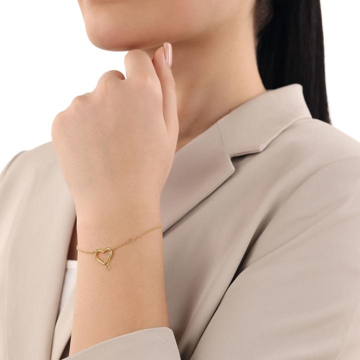 Immagine prodotto Amor Bracciale da donna, argento 925 | cuore (20 cm, Argento 925)