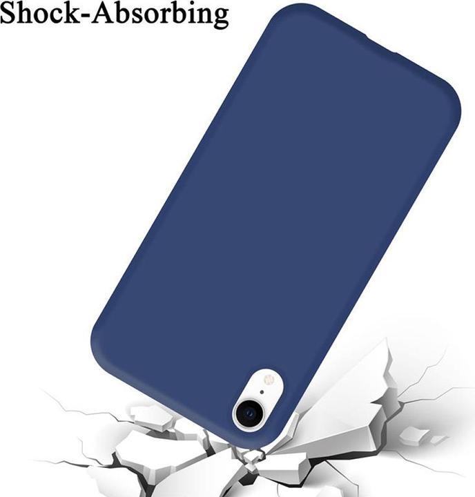 Actual product image Cadorabo TPU Liquid Silicone Case Cover (Apple iPhone XR)
