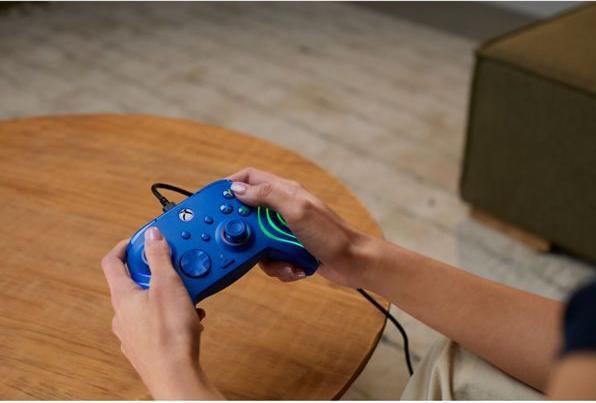 Actual product image Turtle Beach Afterglow Wave Wired Controller · XB · Blue (PC)