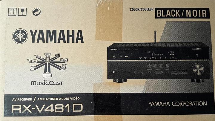 Actual product image Yamaha Rx-V481dab+