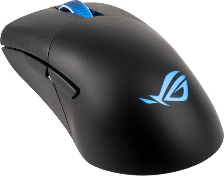 Actual product image ASUS Gaming mouse ROG KERIS RGB - black (Wireless, Cable)