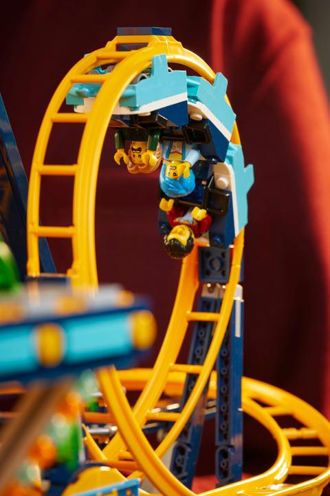 Productafbeelding LEGO Lusvormige achtbaan (10303, LEGO Icons, LEGO Zeldzame Sets)