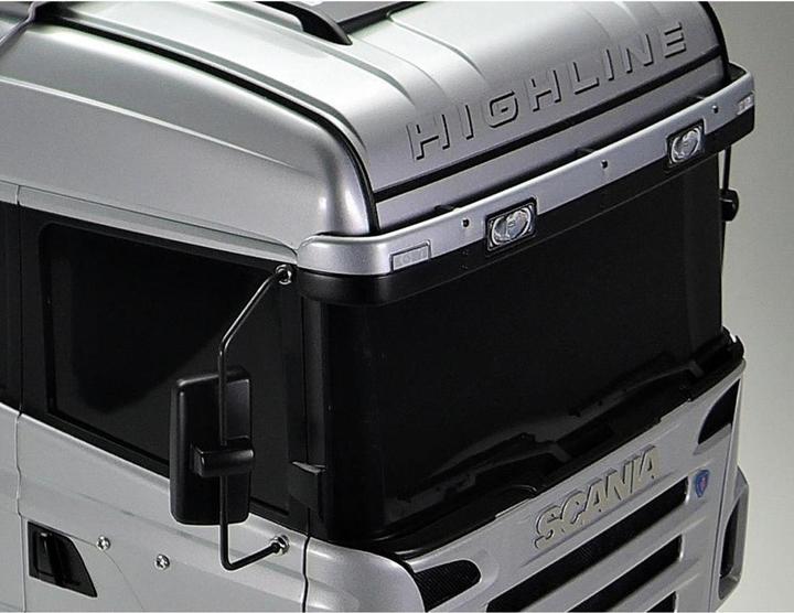 Produktbild Tamiya Scania R470 Elektro Brushed LKW 1:14 Kit Silber (Kit)