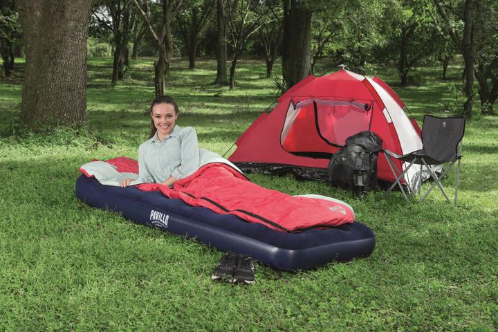 Image du produit Bestway Matelas Floqué Easy Inflate Facile à Gonfler - 1-personne - 1.85m x 76cm x 28cm