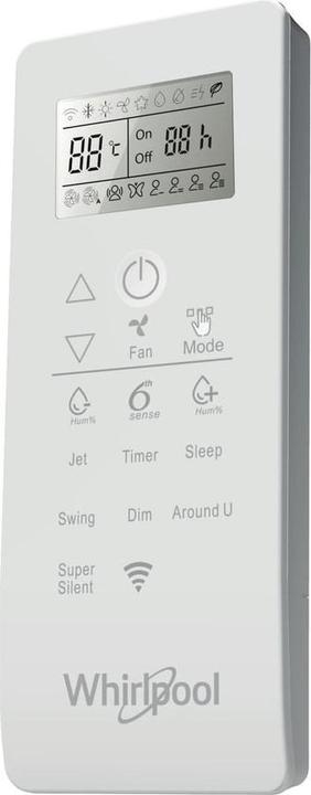 Actual product image Whirlpool SPIW309A2WF Single-split Inverter Air Conditioner 9000 Btu (30 m², 11942.50 BTU/h)