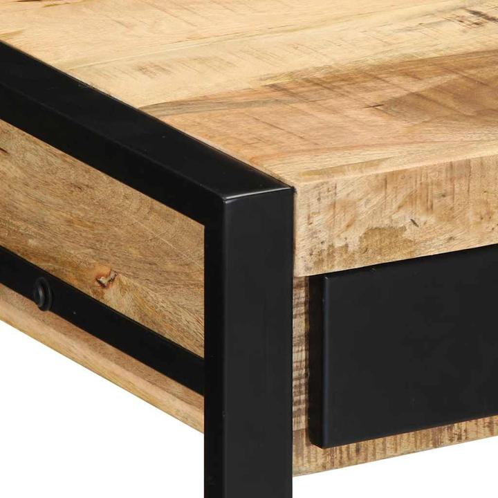 Immagine prodotto VidaXL Scrivania 100x50x75 cm Scrivania in legno massello grezzo di mango Scrivania da lavoro (100 x 50 x 75 cm)