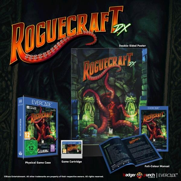 Actual product image Blaze Evercade Roguecraft DX Cartridge (Evercade)