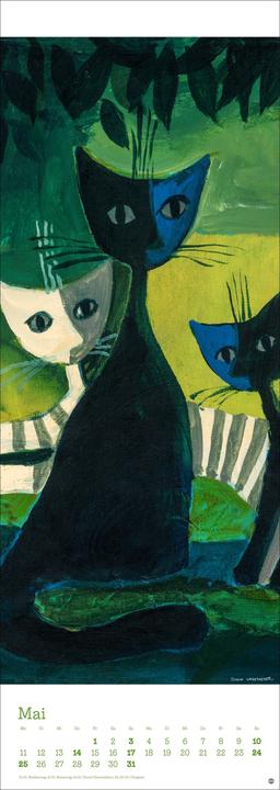 Produktbild Rosina Wachtmeister Vertical Kalender 2026 (24,5 x 69 cm, Deutsch)