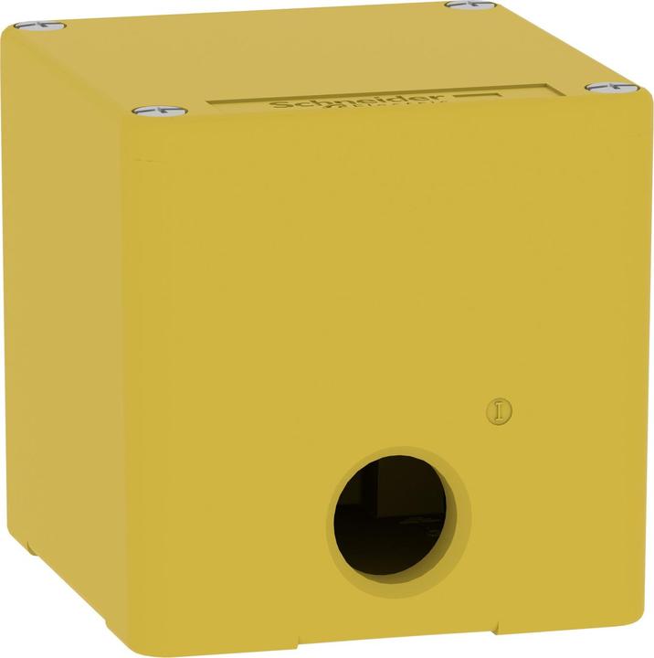 Produktbild Schneider Electric XAPK14 Leergehäuse XAP Metall gelb für Not-Aus/Ha - CSA (Gehäuse)