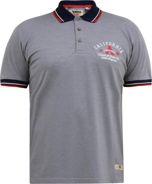 Actual product image DUKE D555 Mens Mersea Pique Embroidered Kingsize Polo Shirt (XXL)