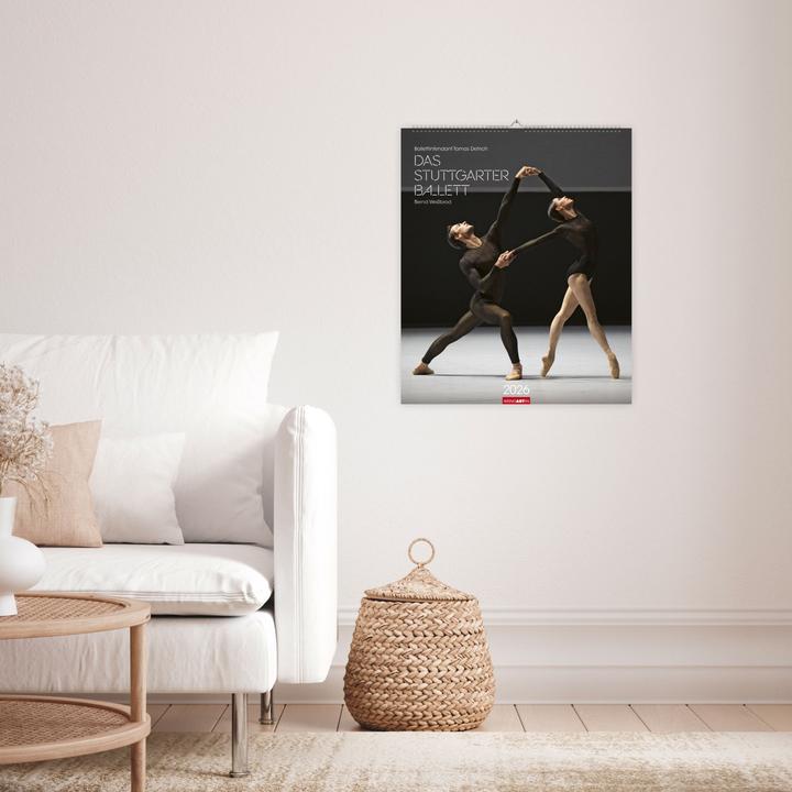 Image du produit Stuttgarter Ballett Kalender 2026 (46 x 55 cm, Couverture rigide, Allemand, Anglais)