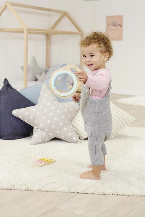 Produktbild Eichhorn Peppa Pig Holz-Musikset, 2-tlg. (Deutsch, Rumänisch, Niederländisch, Schweizerdeutsch, Slowakisch, Bulgarisch, Tschechisch, Slowenisch, Kroatisch)