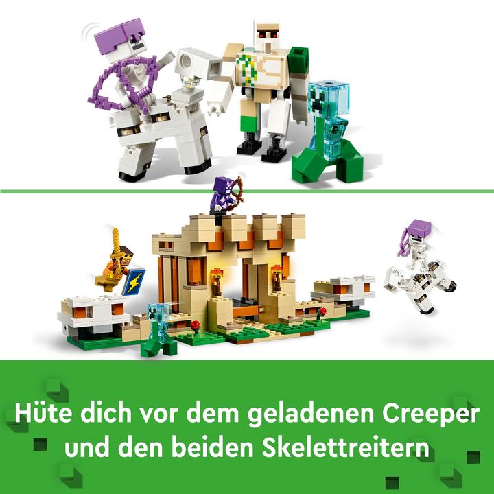 Produktbild LEGO Die Eisengolem-Festung (21250, LEGO Minecraft)