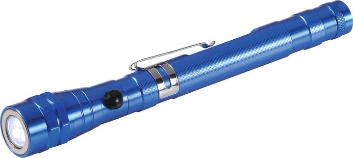 Immagine prodotto HEYTEC Torcia telescopica a led, blu (57 cm, 508 lm)