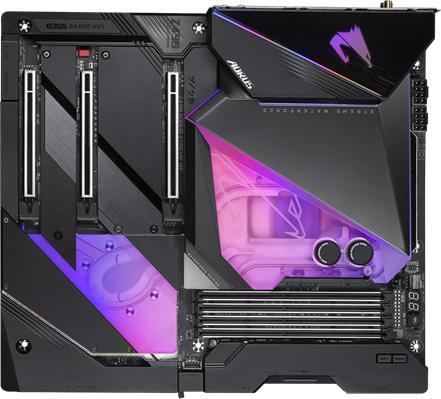 Image du produit Gigabyte Z490 Aorus Xtreme Waterforce (LGA 1200, Intel Z490, E-ATX)