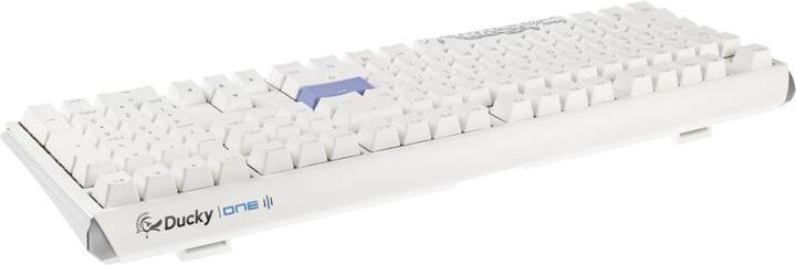 Image du produit Ducky One 3 Classic Pure White Clavier de jeu, RGB LED - MX-Red (US) (US, Filaire)
