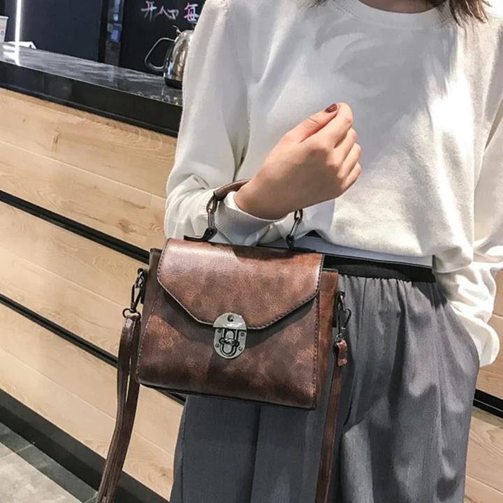 Produktbild Only-Bags.Store Umhängetasche PU Leder Crossbody Tasche Marken kleine quadratische Tasche