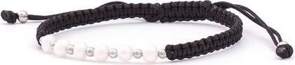 Image du produit Beneto Bracelet kabbale en dentelle avec perles réelles AGB550