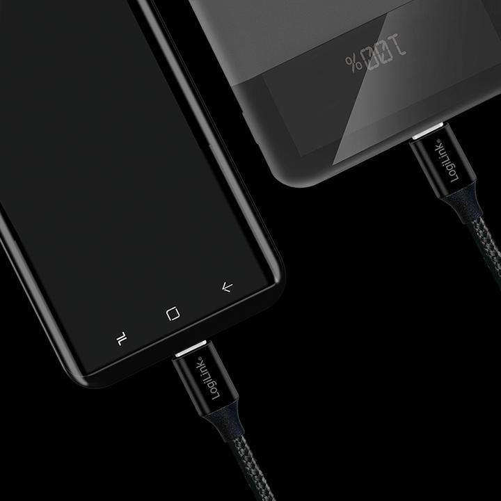 Produktbild LogiLink USB Type C - Type C (1 m, USB 2.0, 5 W)