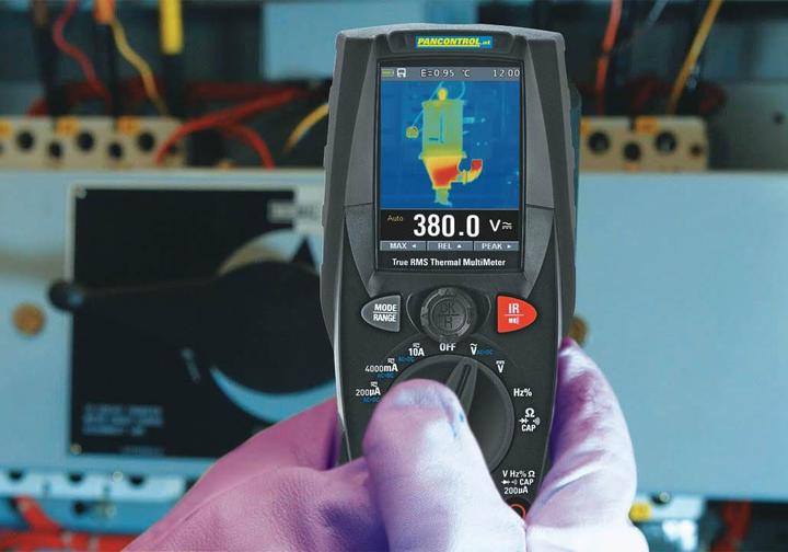 Produktbild Pancontrol Digital Multimeter mit Infrarot-Kamera, PAN IR-MM