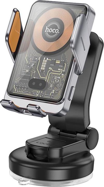 Produktbild Hoco Wireless Car Charger HW8, 15W, 1.67A, schwarz