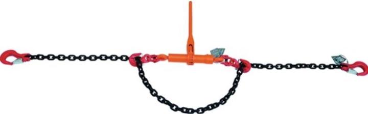 Dolezych Sjorketting DORA 2-delig kwaliteitsklasse 8 3,5 m dikte 10-8 mm trekkracht 6300 daN 1575 daN