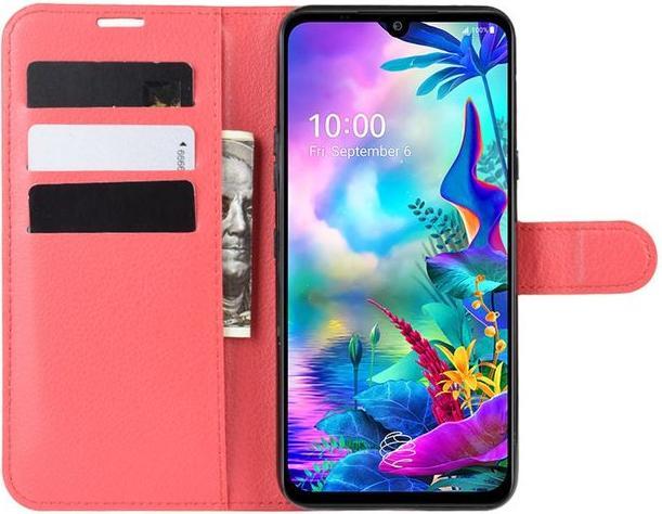 Produktbild MU Classic Litchi Leder Bookcover Series (LG G8X ThinQ)