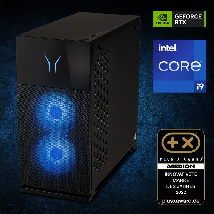 Produktbild Erazer Gaming PC Hunter X30 (MD35275) (Intel Core i9-14900, 32 GB, 1000 GB, GeForce RTX 4080 SUPER)